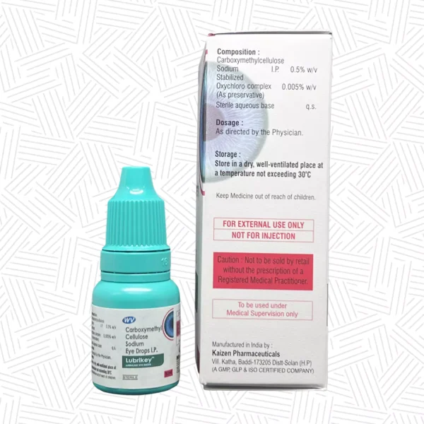 Lubrikey Lubricant Eye Drops 100ml Another Side
