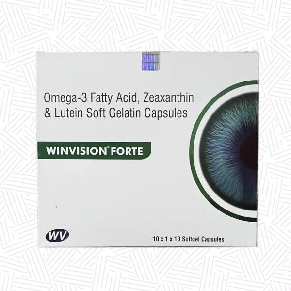 WINVISION FORTE Softgel Capsules Front View