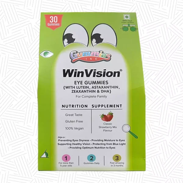 WinVision Eye Gummies Front-view