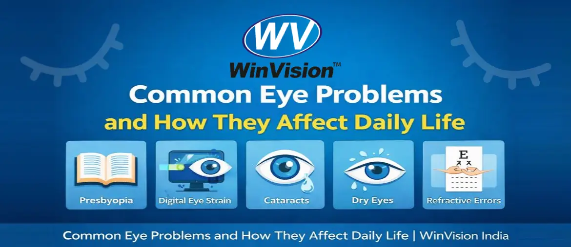 Common Eye Problems and How They Affect Daily Life Winvision India